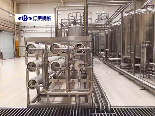 纯净水反渗透设备出货,幸福会准点到达