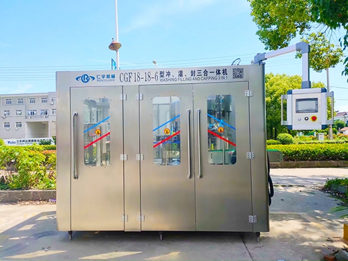 瓶装水三合一灌装机 瓶装水三合一灌装机